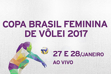 Fase decisiva da Copa Brasil de vôlei feminino na Rede Minas