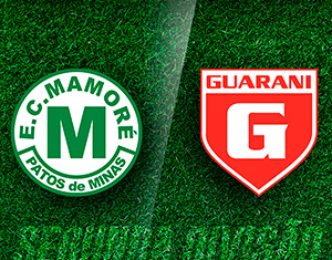 Jogo entre Mamoré e Guarani é transmitido pela Rede Minas, nesta segunda (20)