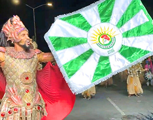 Desfile da campeã do carnaval de BH é reapresentado na Rede Minas neste sábado (8)