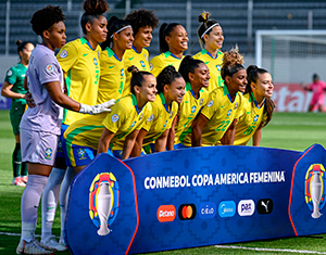 Brasil e Paraguai pela Copa América Feminina é atração na multiprogramação nesta terça (22)