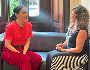 Paulinho Pedra Azul e Débora Falabella no Agenda